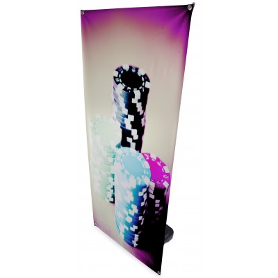 Outdoor Banner Stand (30"x50" to 30"x68"), Exl 2-10A
